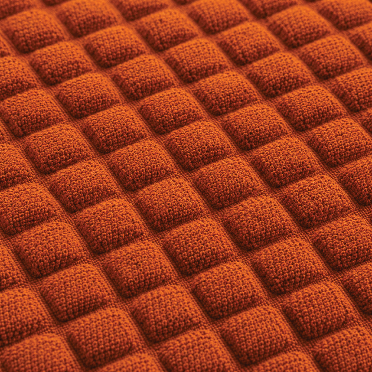 Bubble Turkish Fitted Sofa Cover Set - Copper
