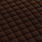 Bubble Turkish Frilled Sofa Cover Set - Brown