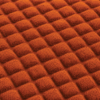 Bubble Turkish Frilled Sofa Cover Set - Copper