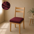 Mesh Turkish Seat Cover For Chair  - Maroon