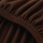 Mesh Turkish Fitted Chair Cover Sets - Brown
