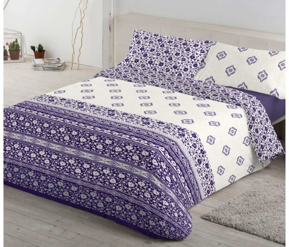 Cotton Printed Quilt Cover Set