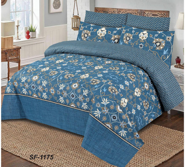 Cotton Printed Quilt Cover Set