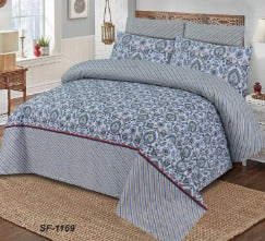 Cotton Printed Bed Sheet Set