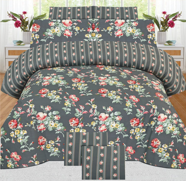 Cotton Printed Bed Sheet Set