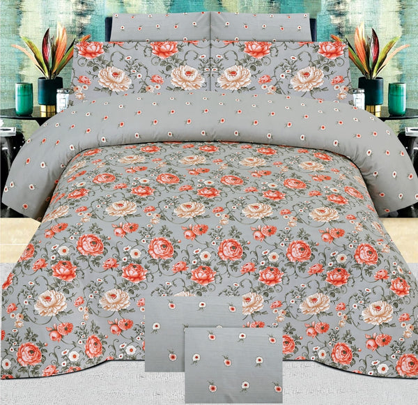 Cotton Printed Bed Sheet Set