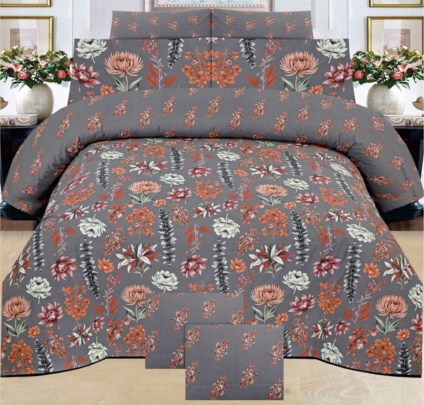 Cotton Printed Bed Sheet Set