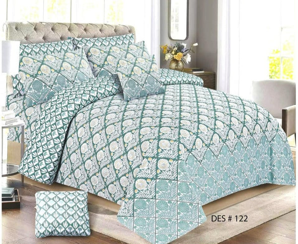 Cotton Printed Bed Sheet Set