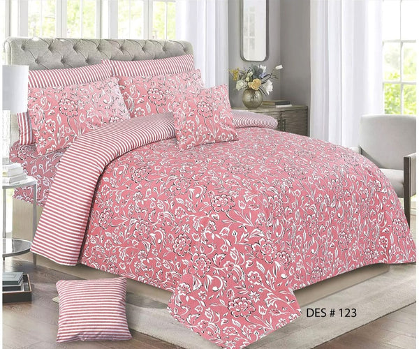 Cotton Printed Bed Sheet Set