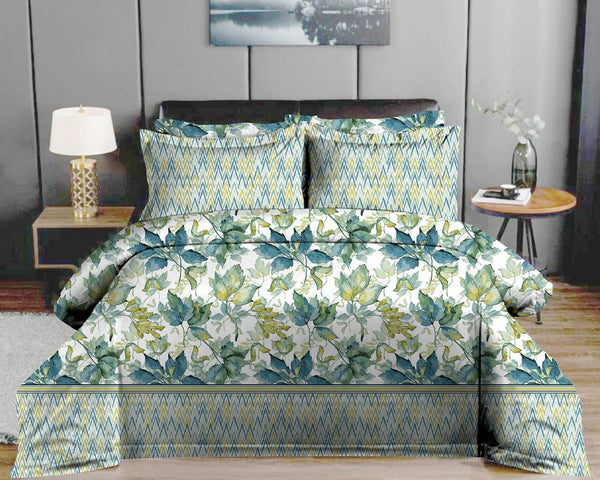 Cotton Printed Bed Sheet Set