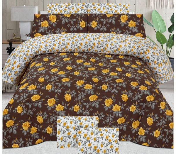 Cotton Printed Bed Sheet Set
