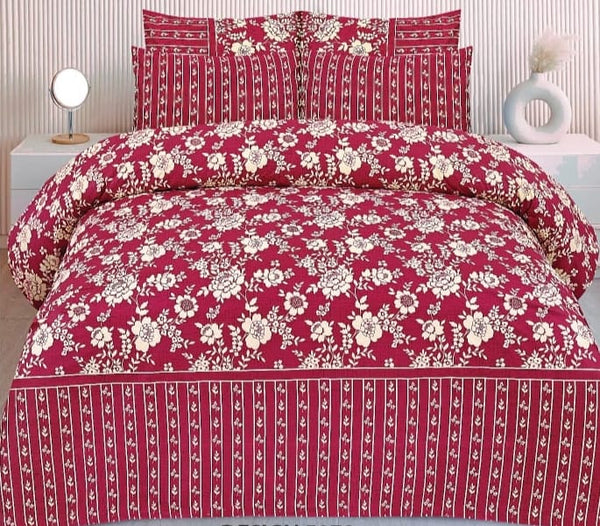 Cotton Printed Bed Sheet Set