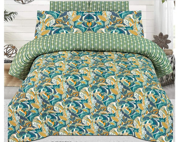 Cotton Printed Bed Sheet Set