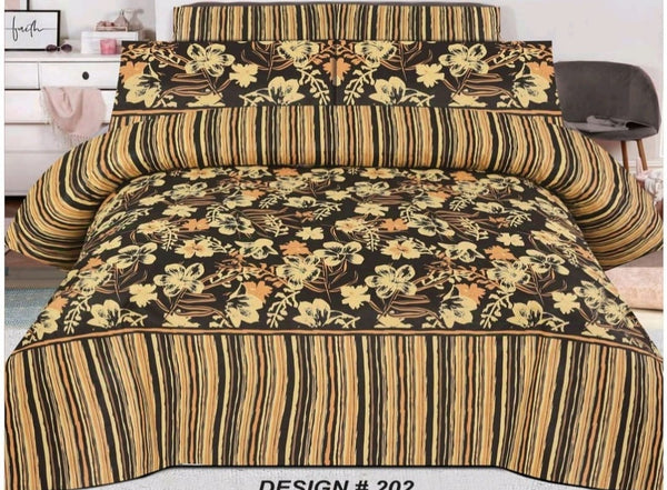 Cotton Printed Bed Sheet Set
