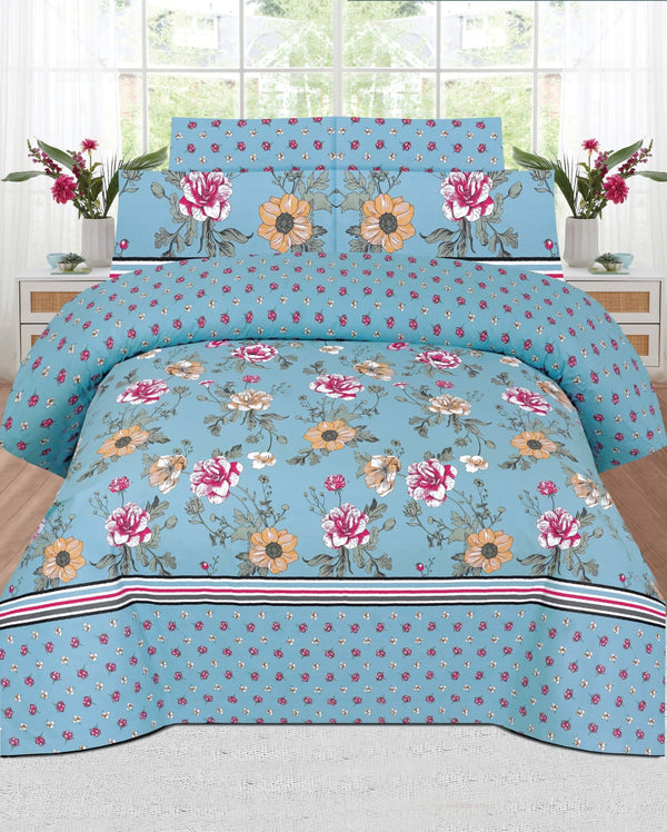 Cotton Printed Bed Sheet Set