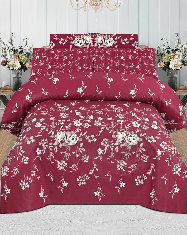 Cotton Printed Bed Sheet Set
