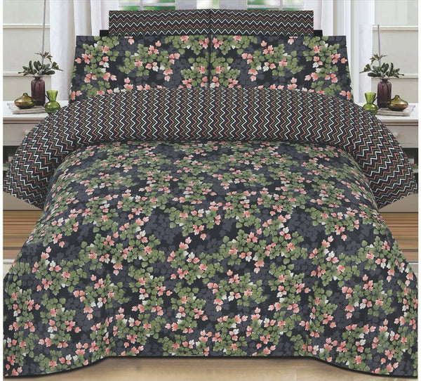 Cotton Printed Bed Sheet Set
