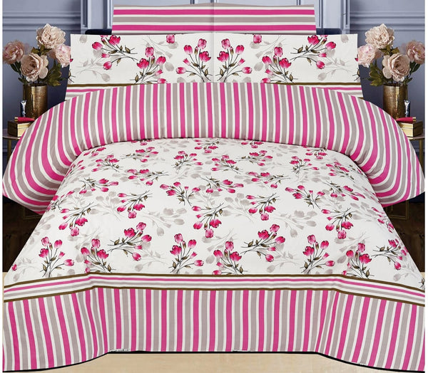 Cotton Printed Bed Sheet Set