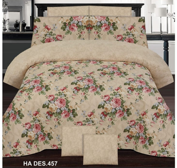 Cotton Printed Bed Sheet Set