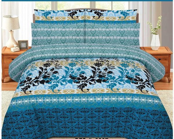 Cotton Printed Bed Sheet Set