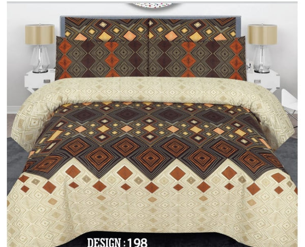 Cotton Printed Bed Sheet Set