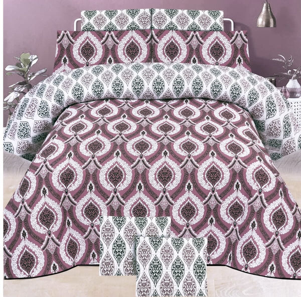 Cotton Printed Bed Sheet Set