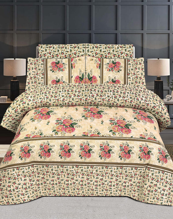 Cotton Printed Bed Sheet Set