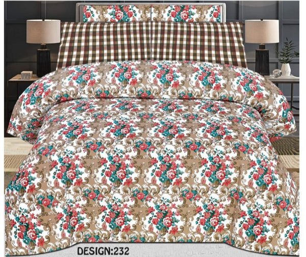 Cotton Printed Bed Sheet Set