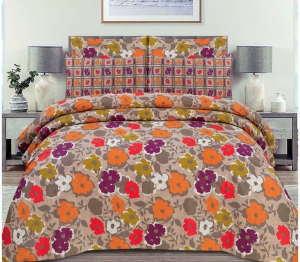 Cotton Printed Bed Sheet Set