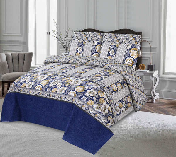 Cotton Printed Bed Sheet Set