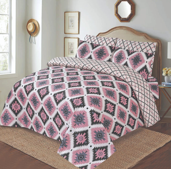 Cotton Printed Bed Sheet Set