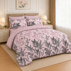 Tiny Meadow Floral Cotton Printed Bed Sheet Set