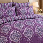 Emerald Secret Cotton Printed Bed Sheet Set