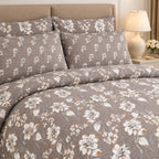 Vintage & Polka Cotton Printed Bed Sheet Set