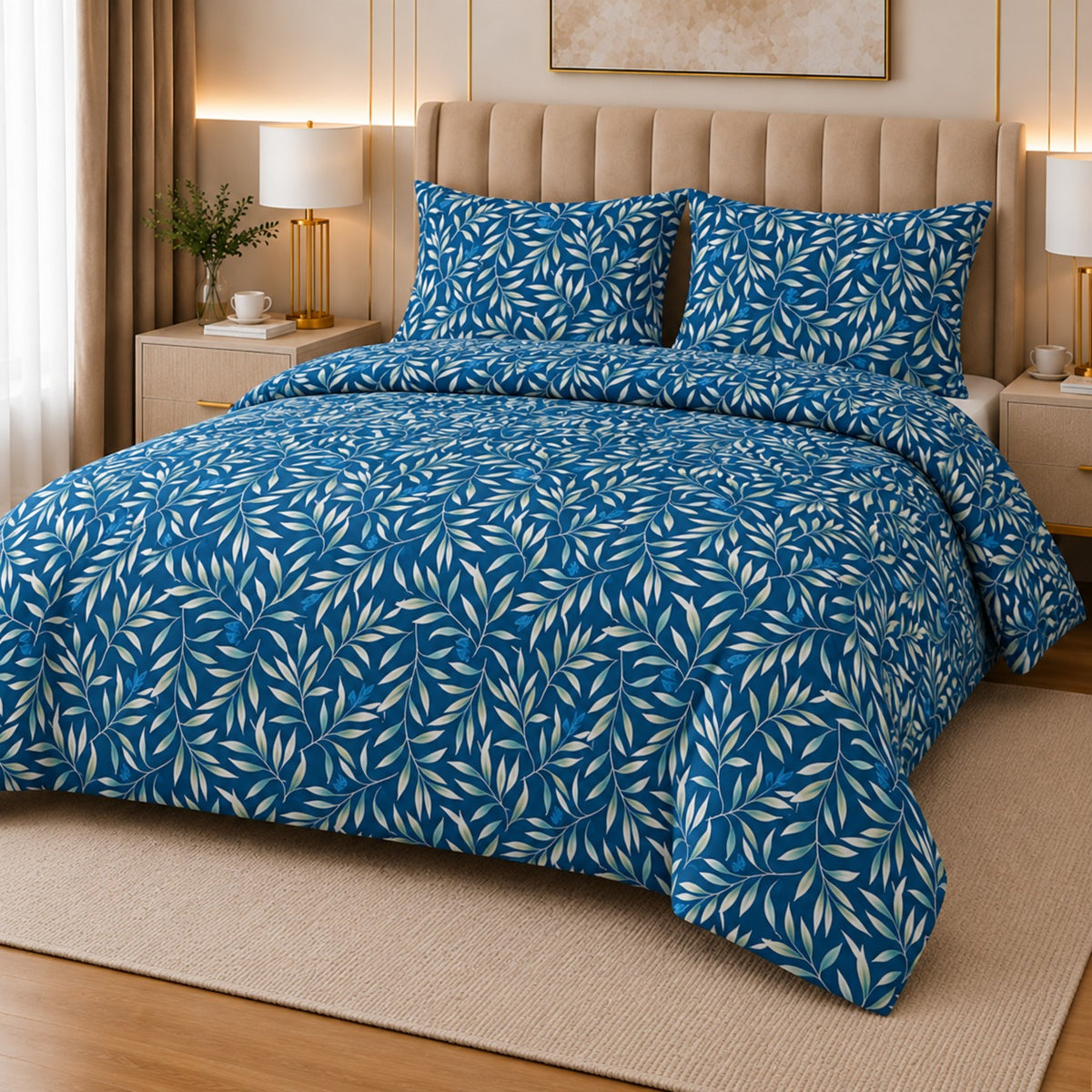 Percale Cotton Bed Sheet Set
