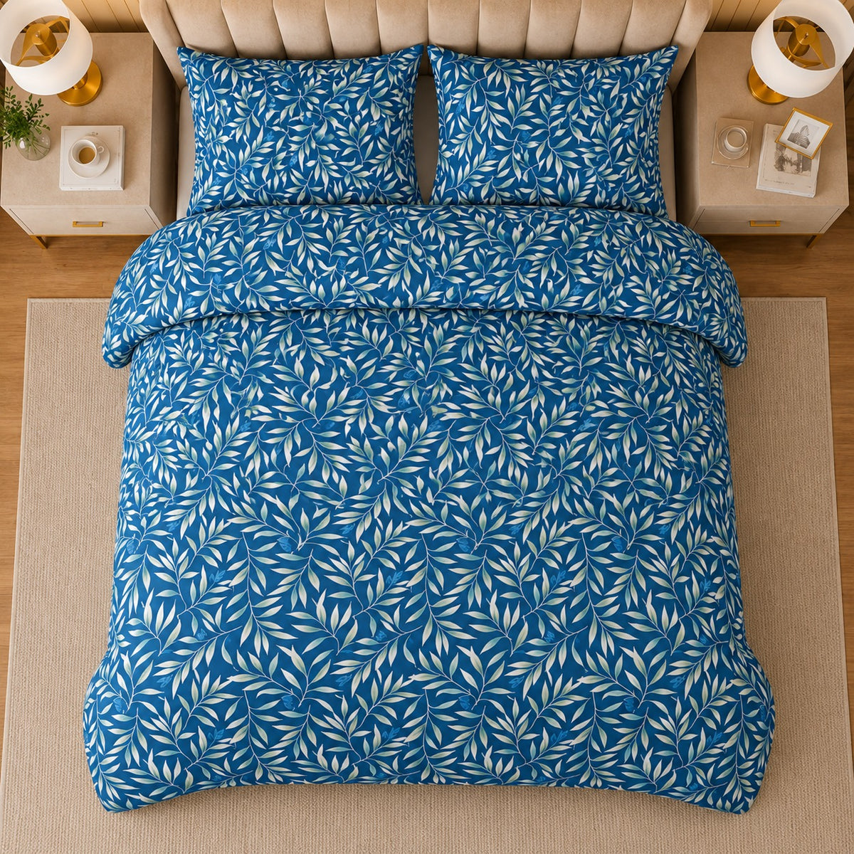 Percale Cotton Bed Sheet Set