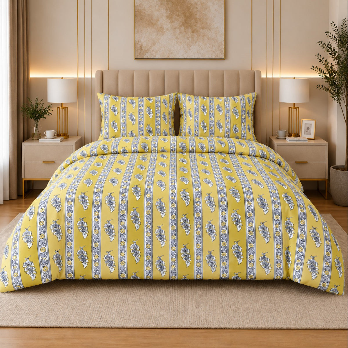 Percale Cotton Bed Sheet Set
