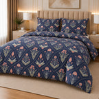 Percale Cotton Bed Sheet Set