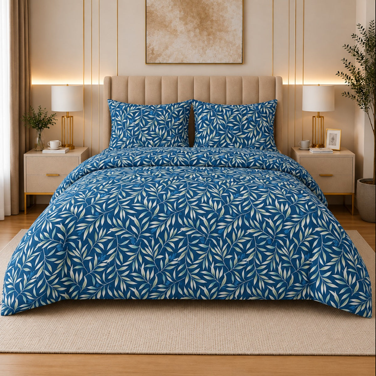 Percale Cotton Bed Sheet Set