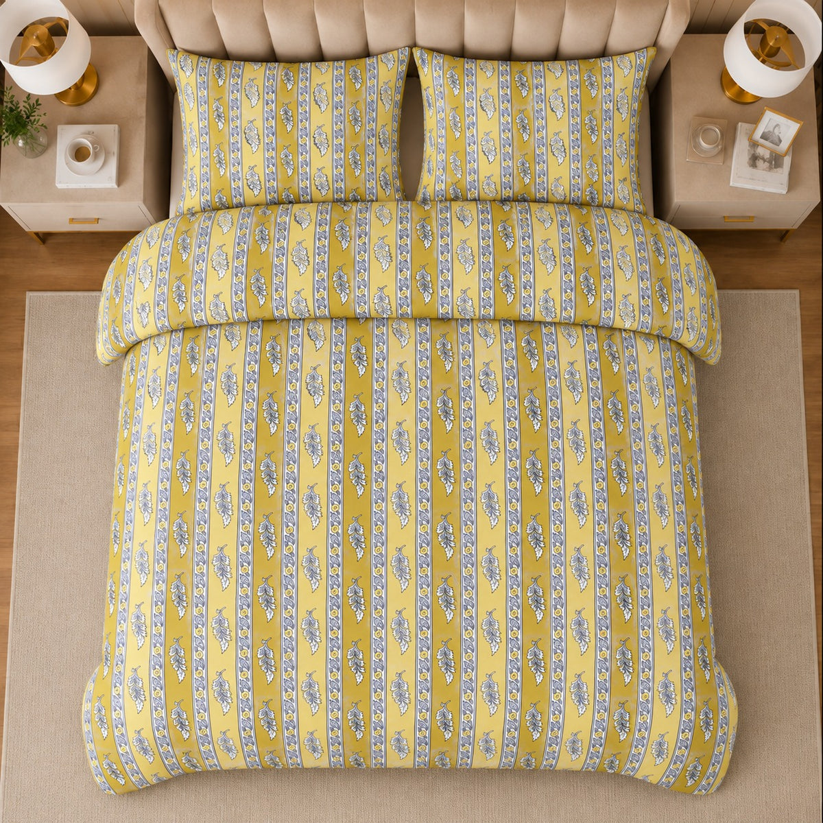 Percale Cotton Bed Sheet Set
