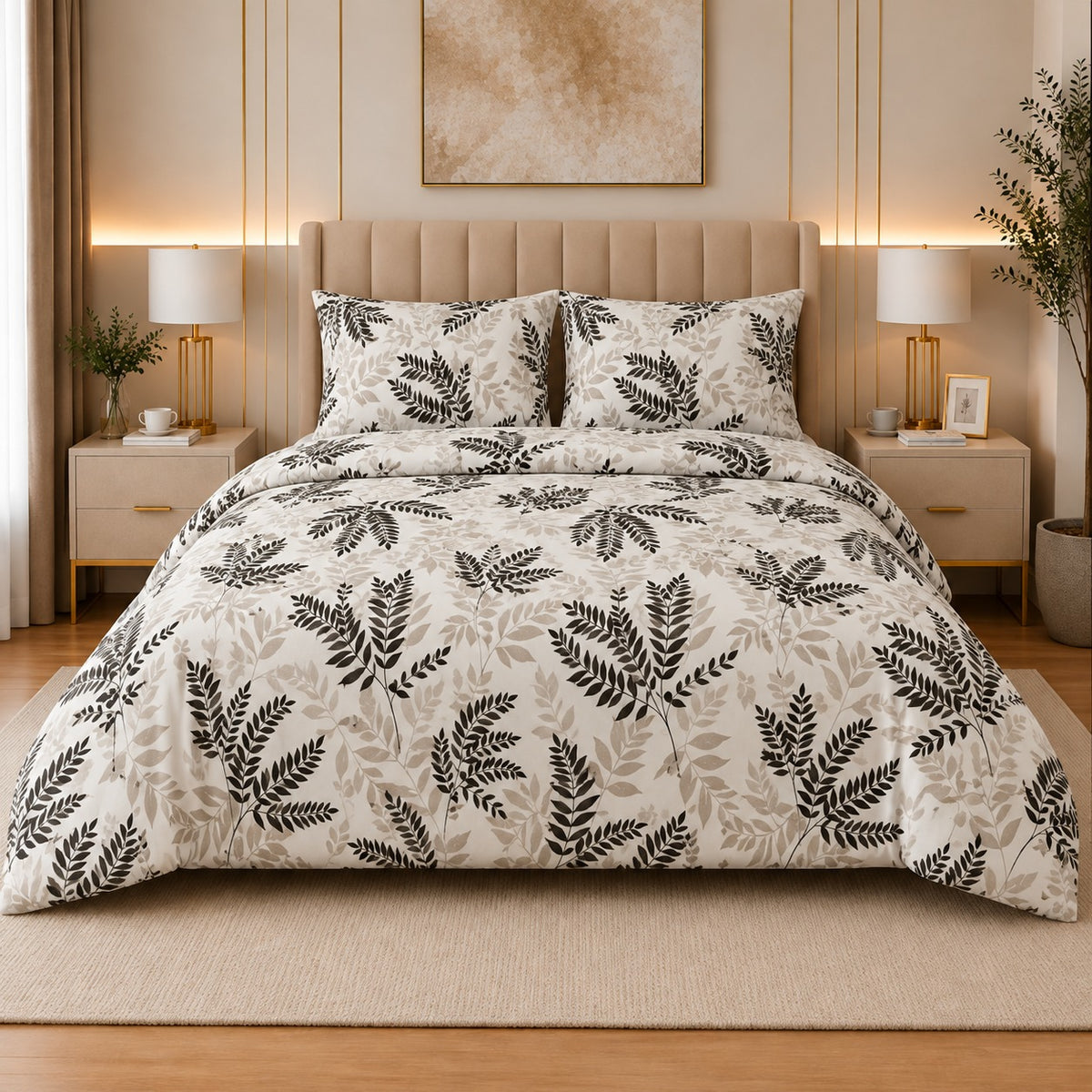 Percale Cotton Bed Sheet Set