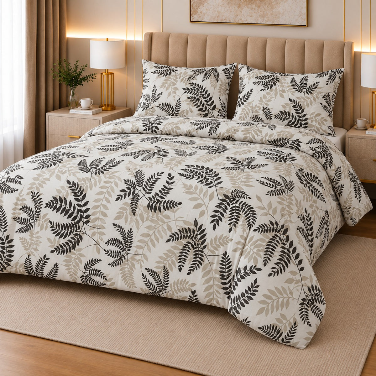 Percale Cotton Bed Sheet Set