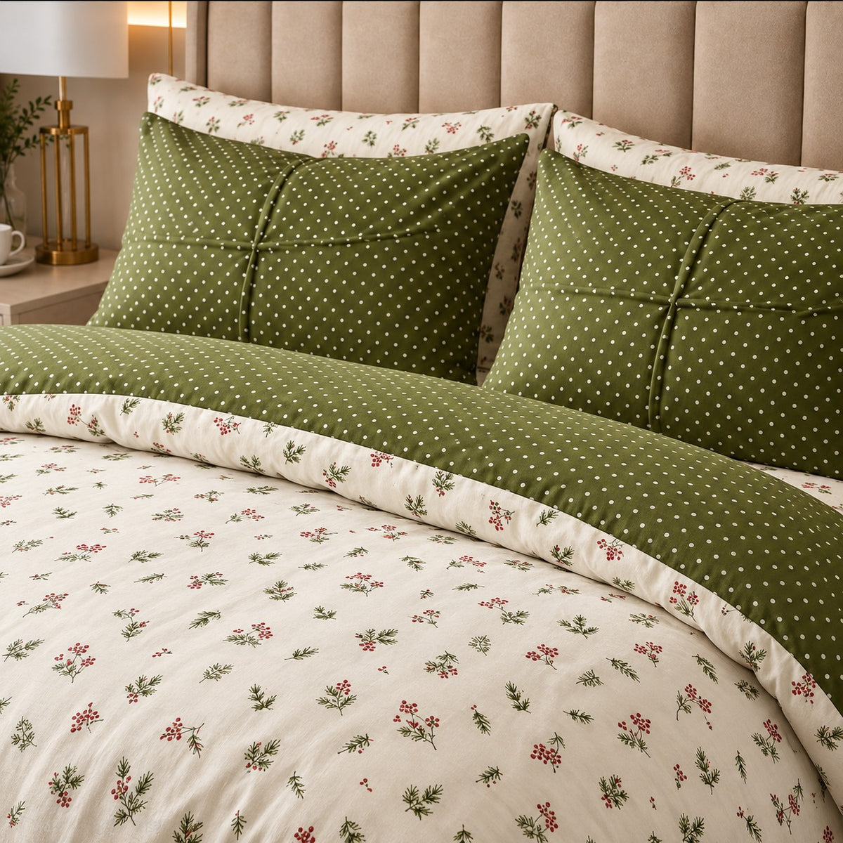 Percale Cotton Printed Quilt Cover Set