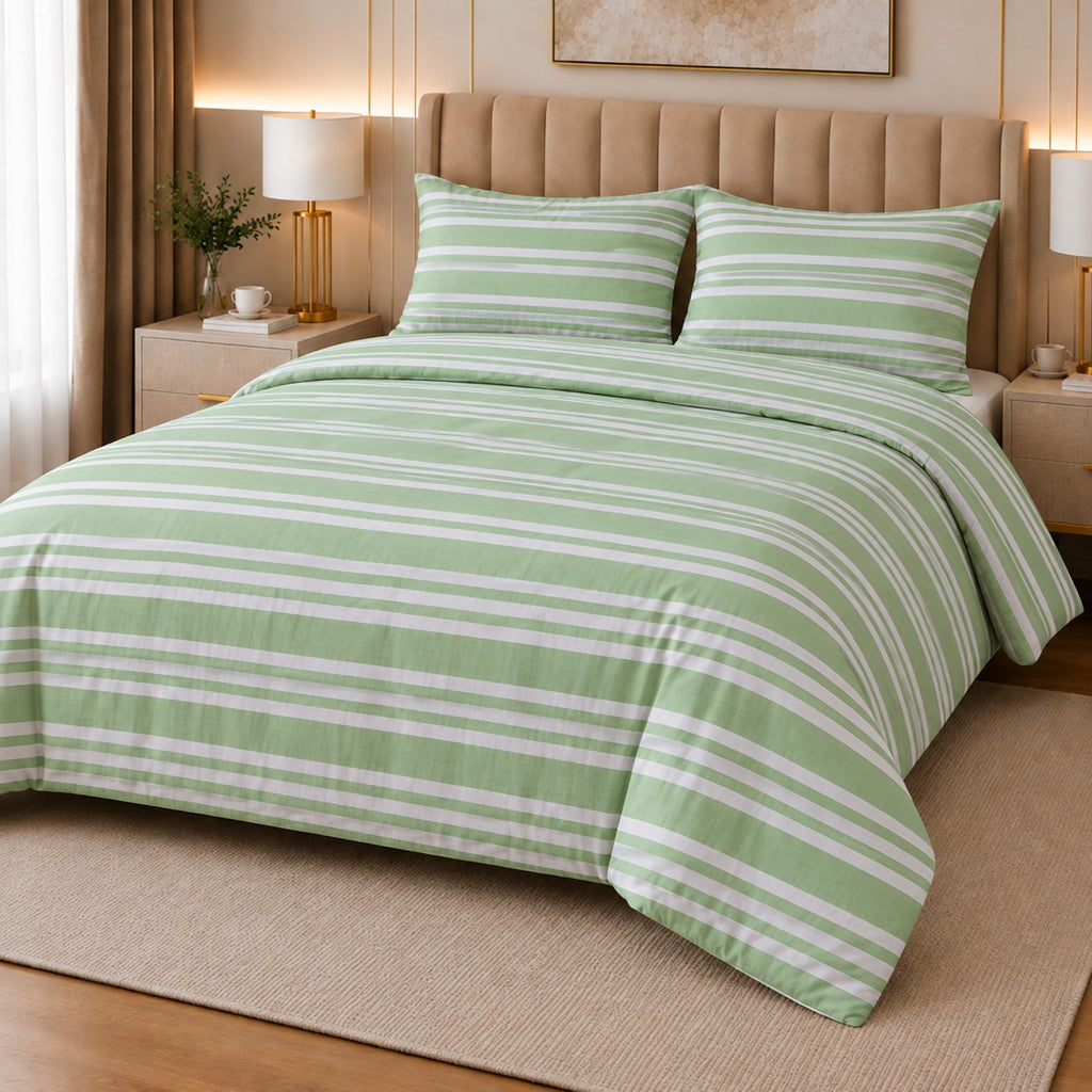 Percale Cotton Bed Sheet Set