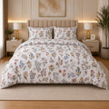 Muted  Vintage Percale Cotton Bed Sheet Set