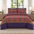 Sage Meadow Percale Cotton Bed Sheet Set