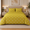 Foliage Percale Cotton Printed Quilt Cover Set
