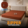 Zipper Waterproof Mattress Protect - Copper