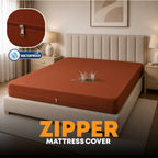 Zipper Waterproof Mattress Protect - Copper