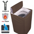 Washing Machine Cover - Brown
